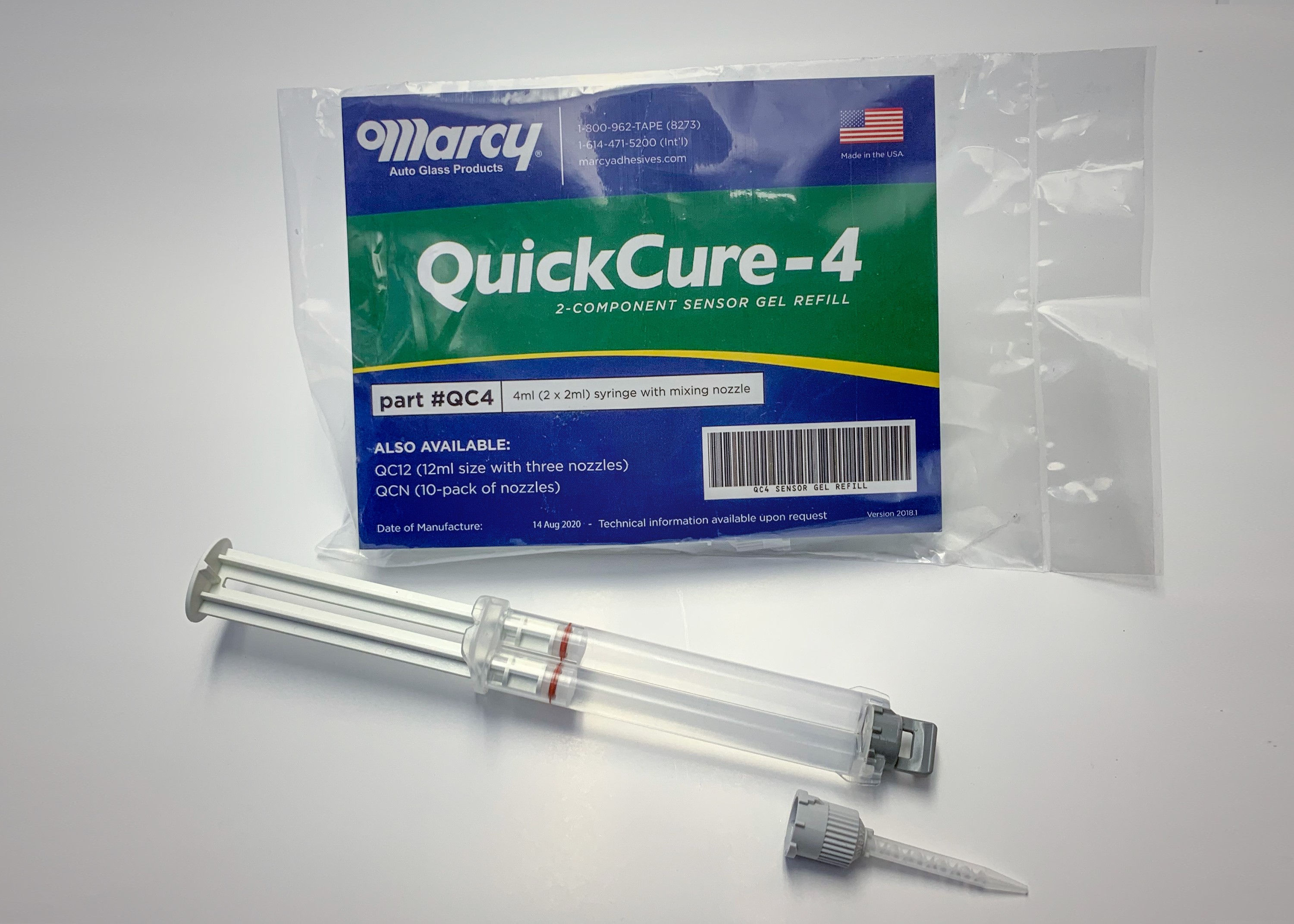 MARCY- RAIN SENSOR GEL 4ML  SYRINGE  PLUNGER  NOZZLE 